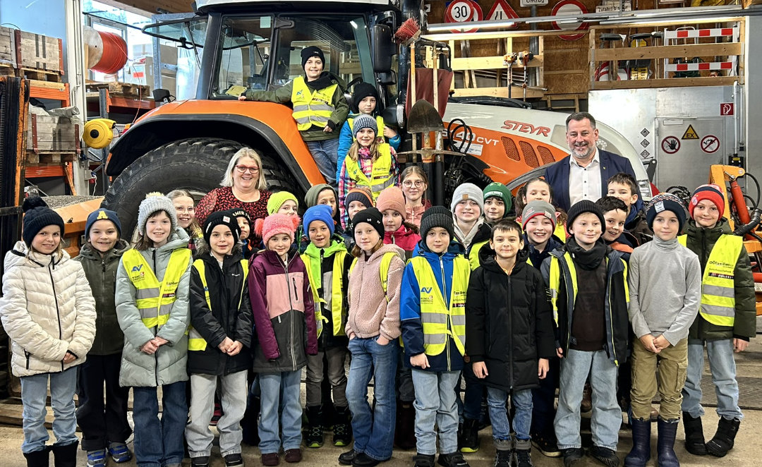 Besuch auf dem Gemeindeamt