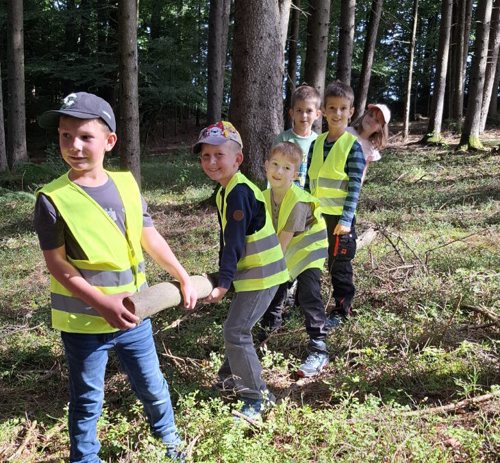 Erster Ausflug in der Schule